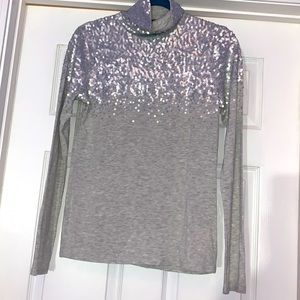 New Express sparkle turtle neck
